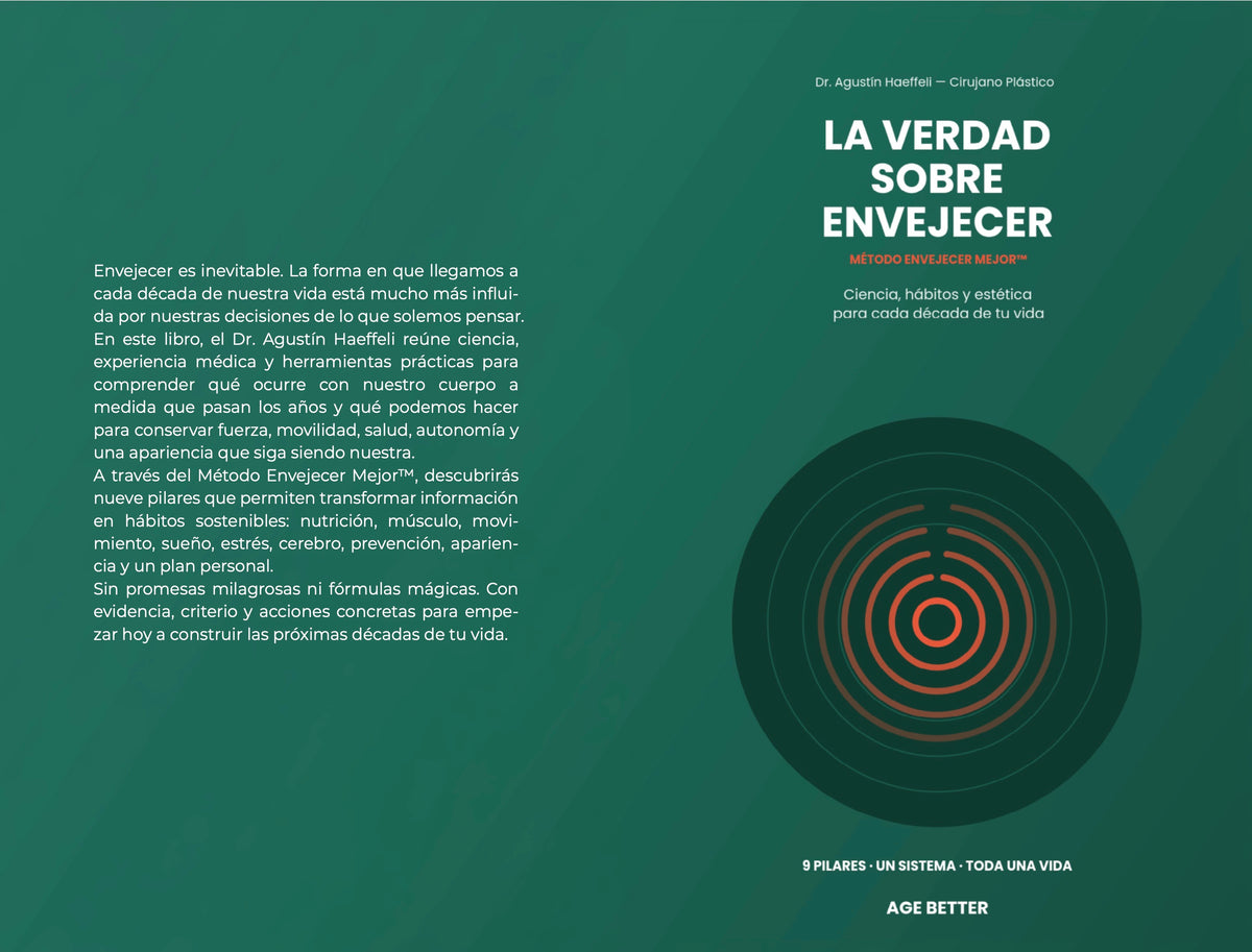La Verdad sobre Envejecer – Método Envejecer Mejor™ | Libro + Workbook imprimible (PDF).